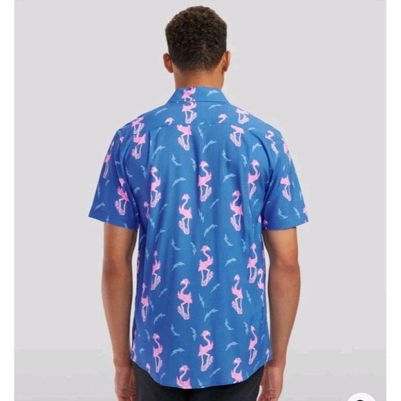 Tipsy Elves Men's XL Men's Board of Paradise Hawaiian Shirt - Picture 2 of 7